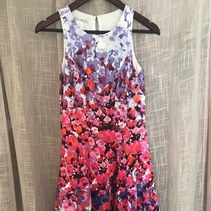 Maggy London Sleeveless Floral Dress
